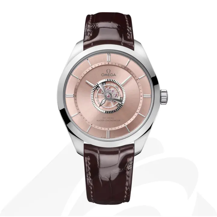オメガ De Ville Tourbillon  素材:カノープスゴールド™ 色:ブラウン