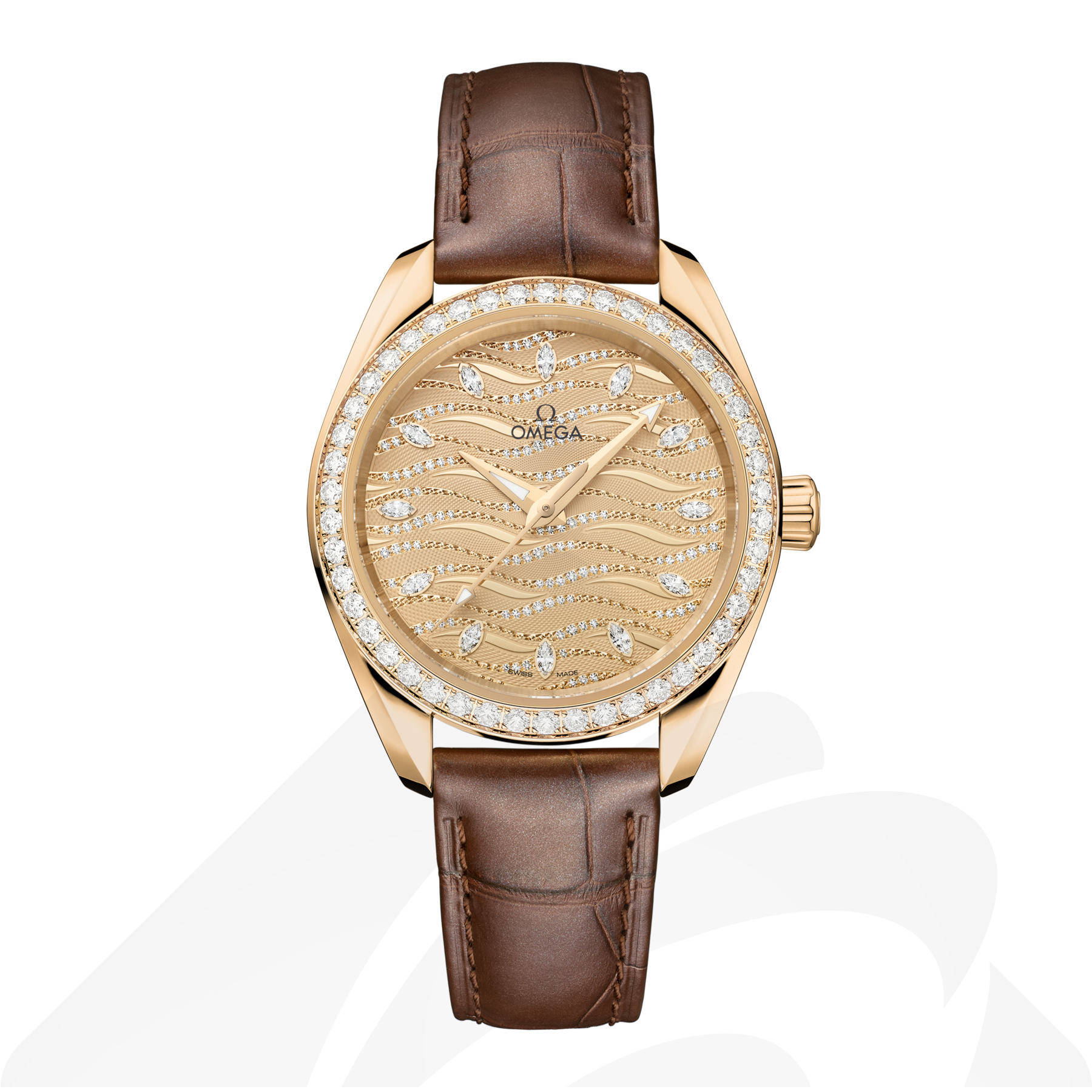 オメガ Seamaster Aqua Terra 150M 素材:ムーンシャイン™
ゴールド 色:イエロー