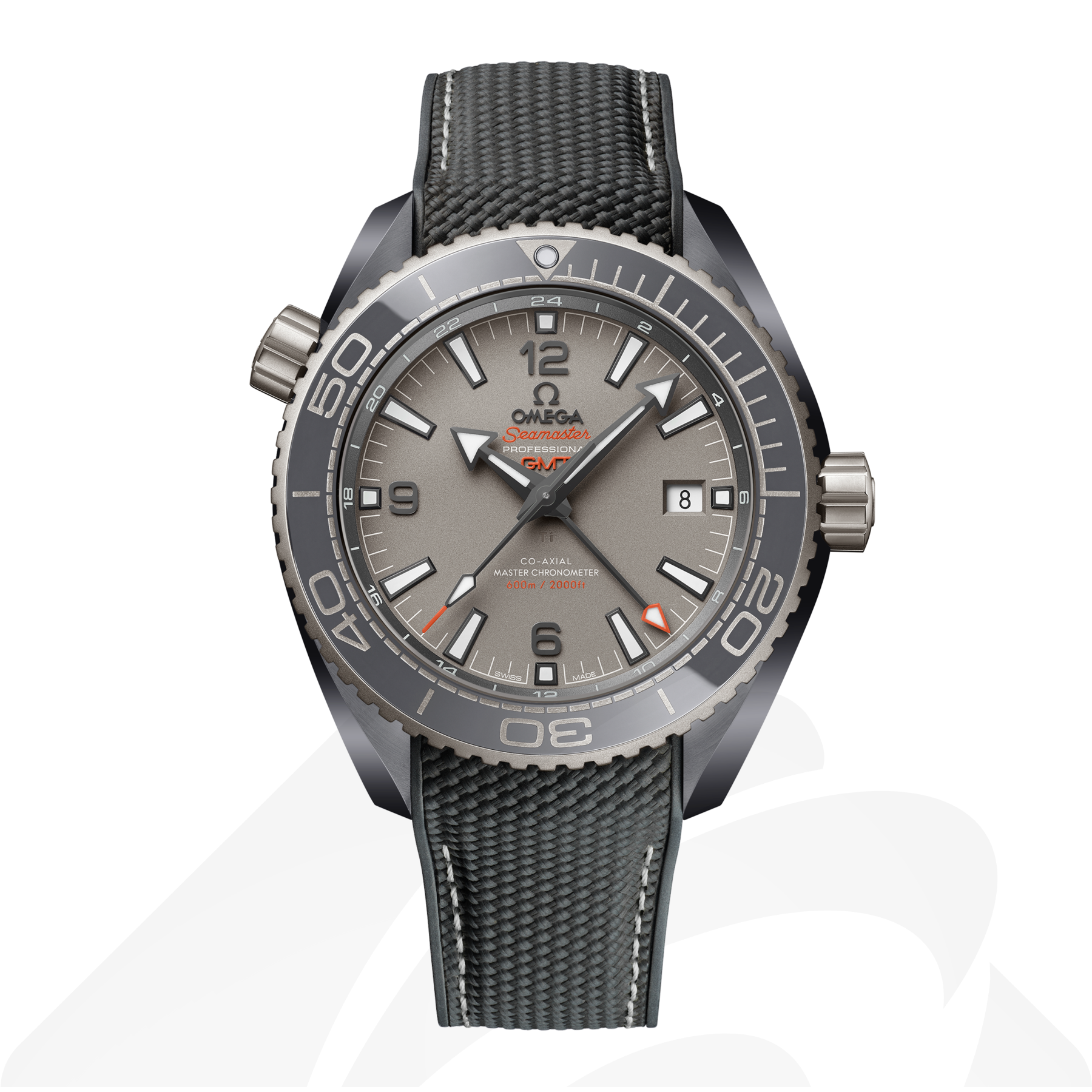 オメガ Seamaster Planet Ocean 600M 素材:グレーセラミック 色:グレー