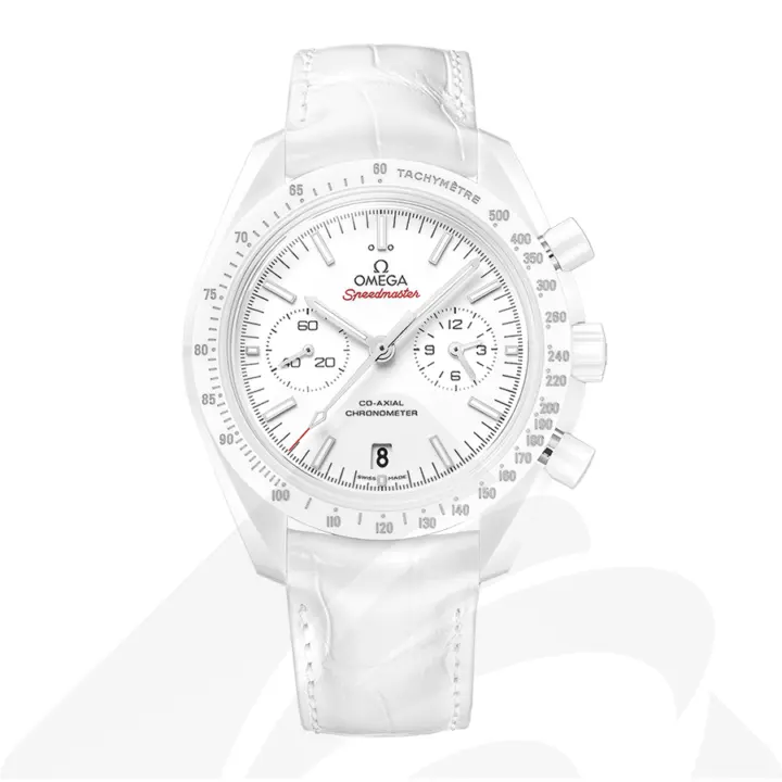 オメガ Speedmaster ダーク サイド オブ ザ ムーン  素材:ホワイトセラミック 色:ホワイト