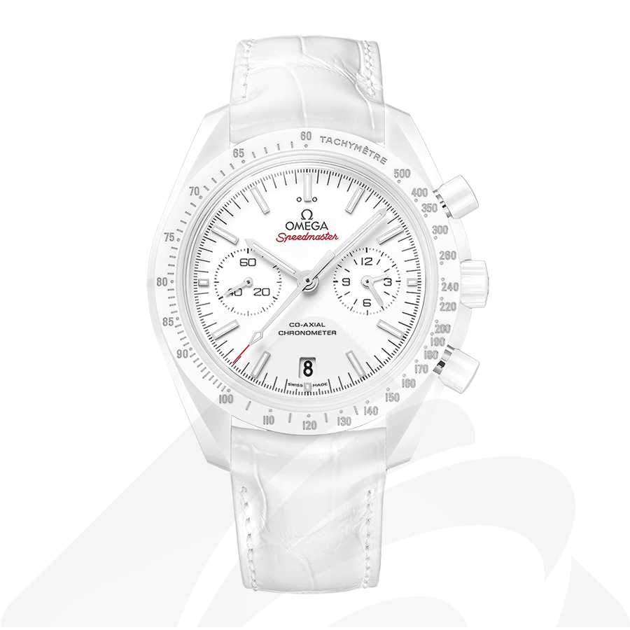 オメガ Speedmaster ダーク サイド オブ ザ ムーン 素材:ホワイトセラミック 色:ホワイト