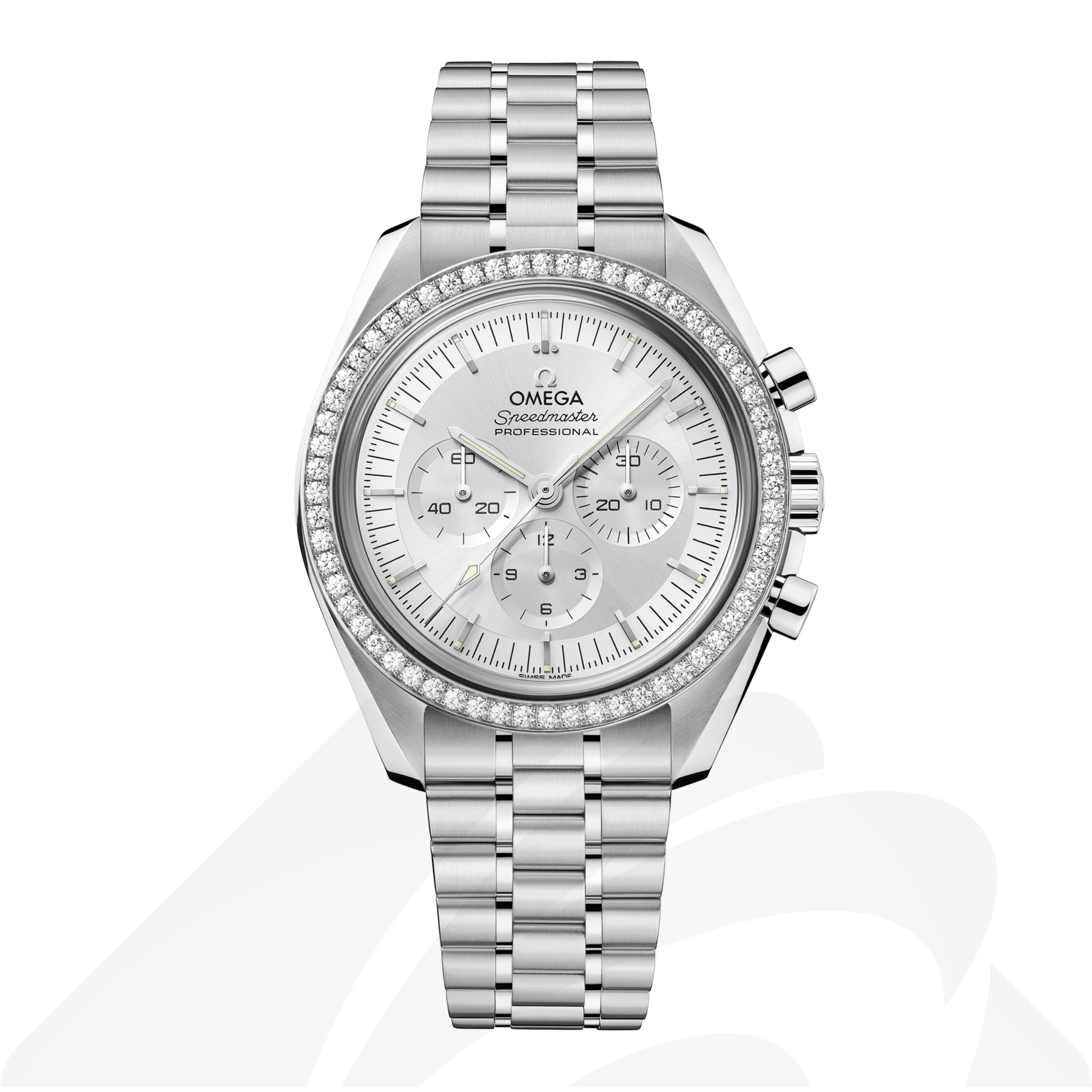 オメガ Speedmaster ムーンウォッチ プロフェッショナル  素材:カノープスゴールド™ 色:シルバー