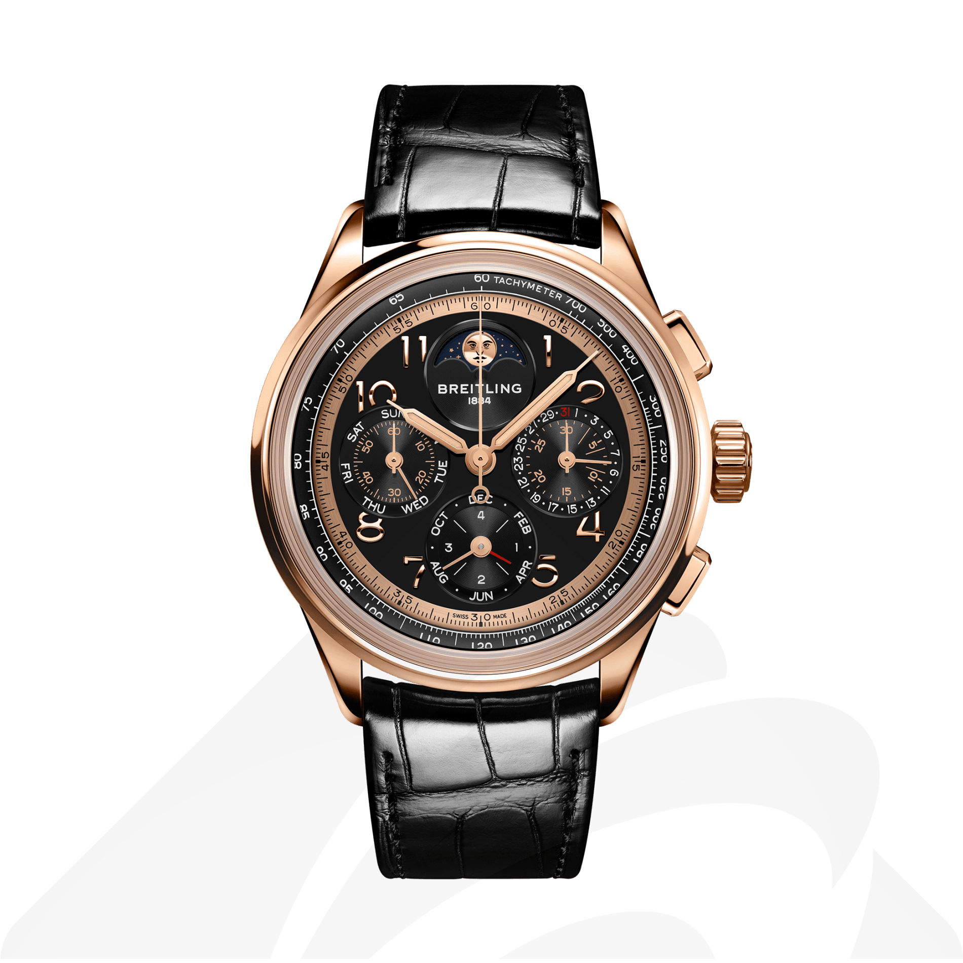 ブライトリング プレミエ B19 ダトラ 42 140周年アニバーサリー  素材:18Kレッドゴールド 色:ブラック