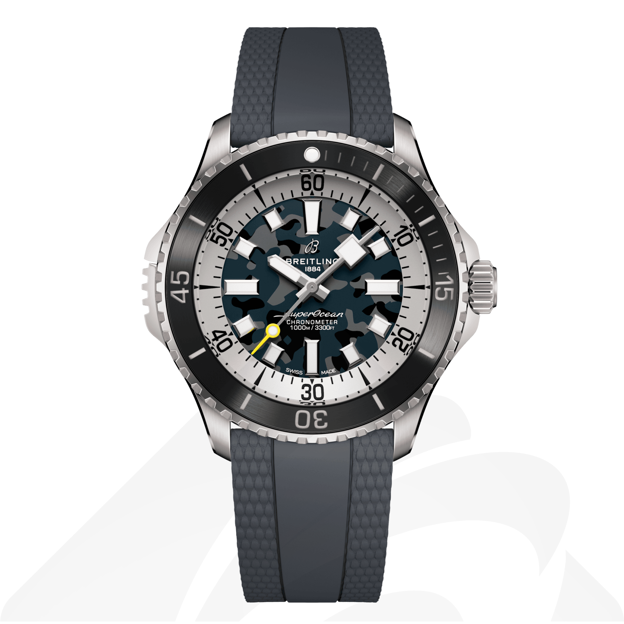 ブライトリング スーパーオーシャン オートマチック 46 スーパーダイバー  素材:チタン 色:ブラック/グレー