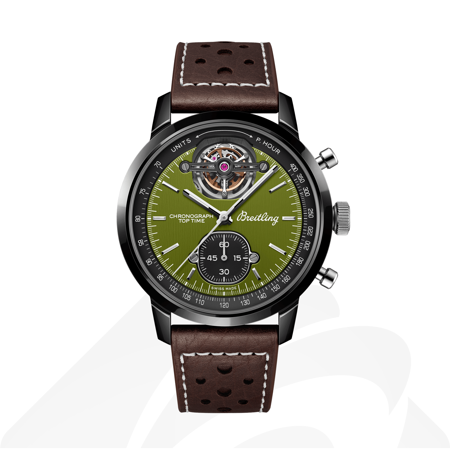 ブライトリング トップタイム B21 ジャパン リミテッド  素材:セラミック 色:グリーン