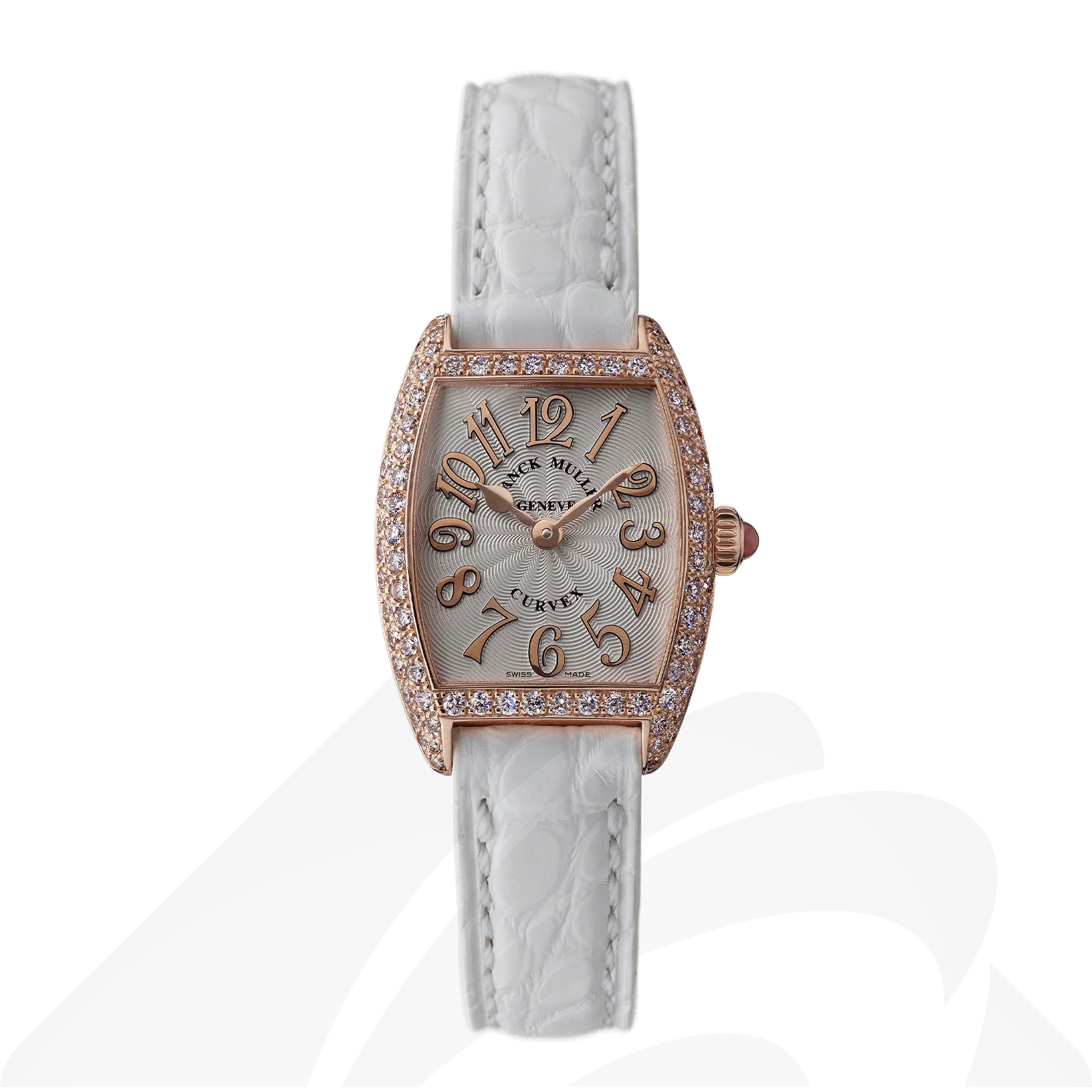 フランクミュラー インターミディエ レリーフ ダイヤモンド  素材:18Kピンクゴールド 色:ホワイト