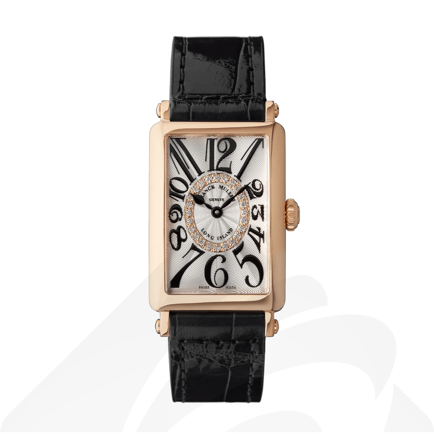 フランクミュラー ロングアイランド  素材:18Kピンクゴールド 色:シルバー