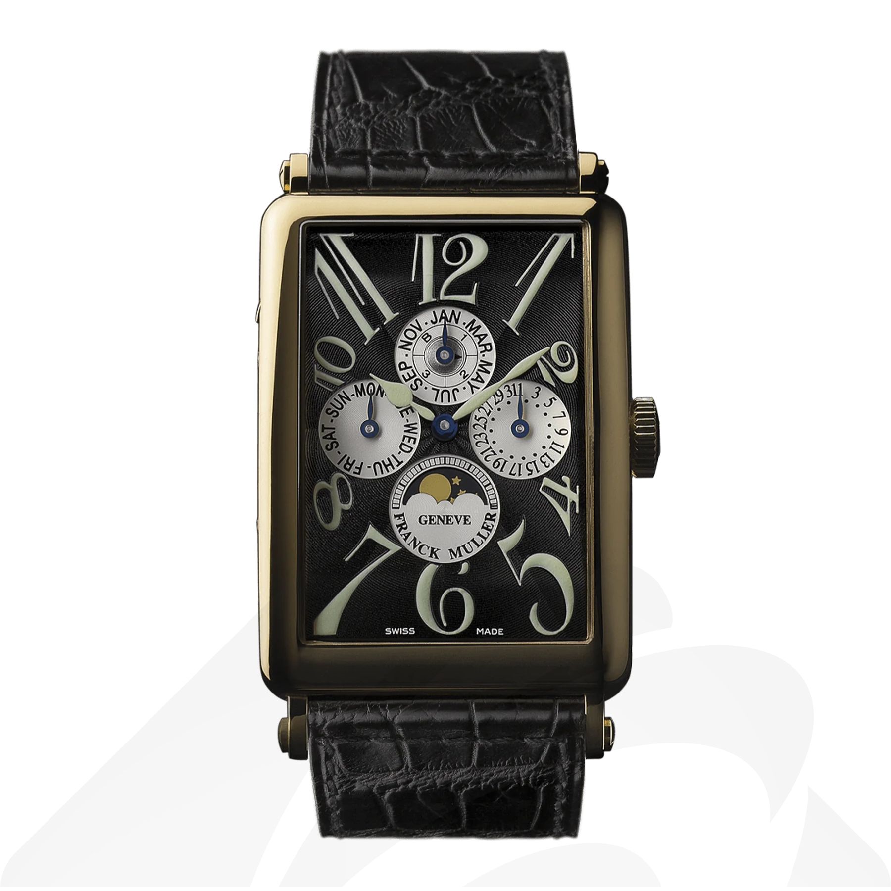 フランクミュラー ロングアイランド パーペチュアルカレンダー  素材:18Kピンクゴールド 色:ホワイト