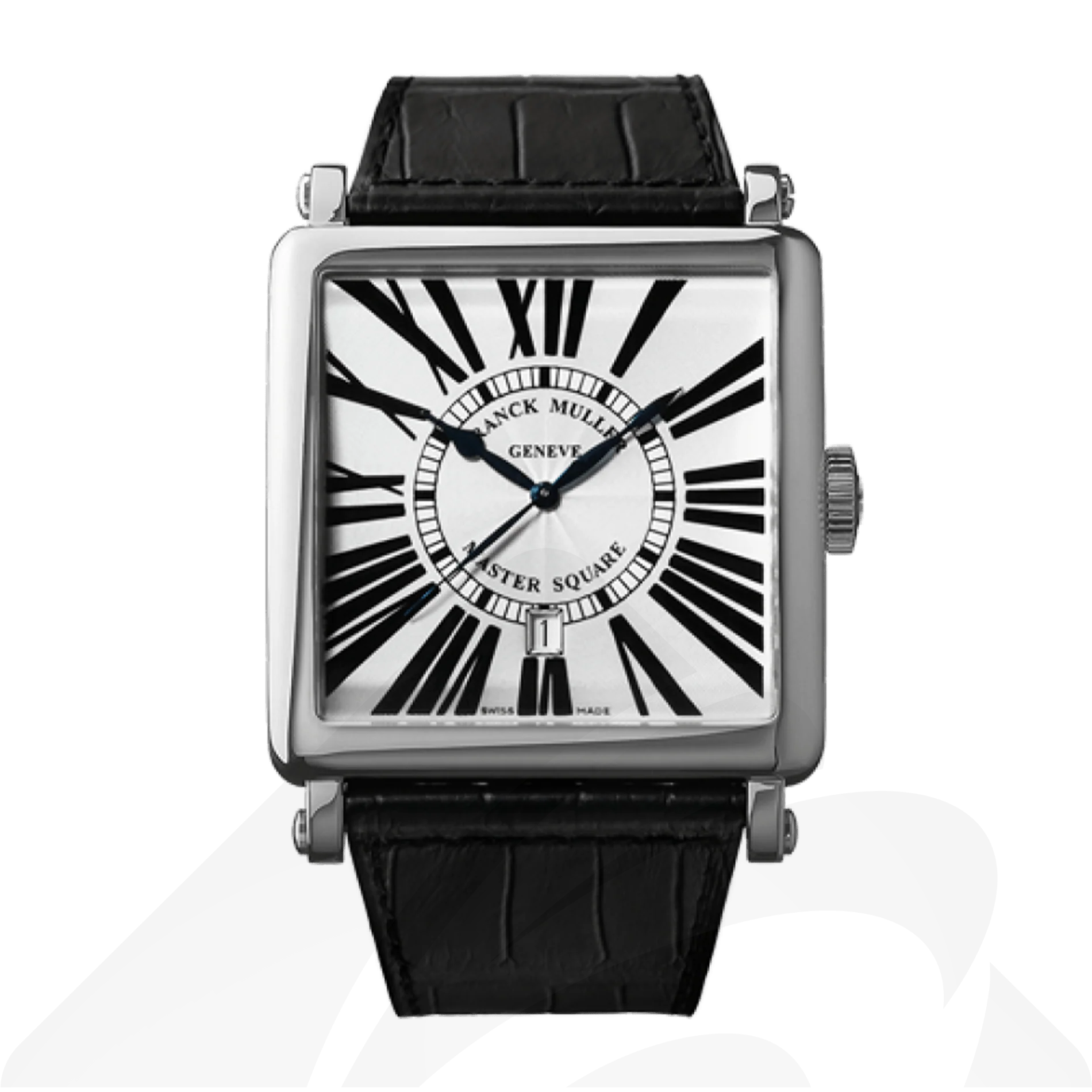 フランクミュラー マスタースクエアキング  素材:18Kホワイトゴールド 色:ブラック