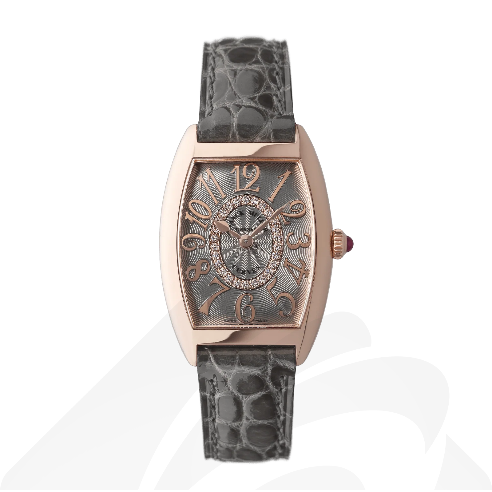 フランクミュラー トノウ カーベックス レリーフ  素材:18Kピンクゴールド 色:グレー