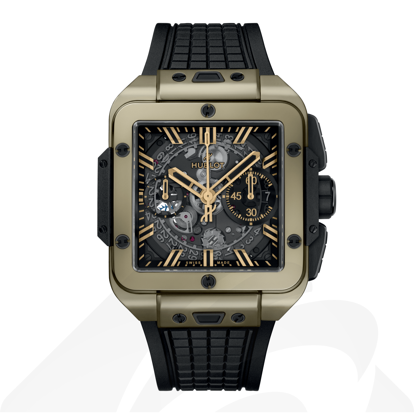 ウブロ ウニコ マジックゴールド  素材:18Kマジックゴールド 色:サファイアクリスタル