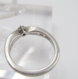 BVLGARI ブルガリ ダイヤ リング PT950 約5.3g 指輪 アクセサリー