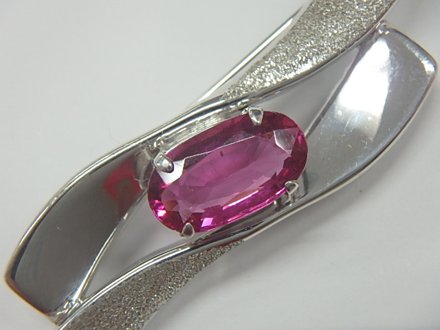 k18wg ピンクトルマリン 5.7g 2.20ct