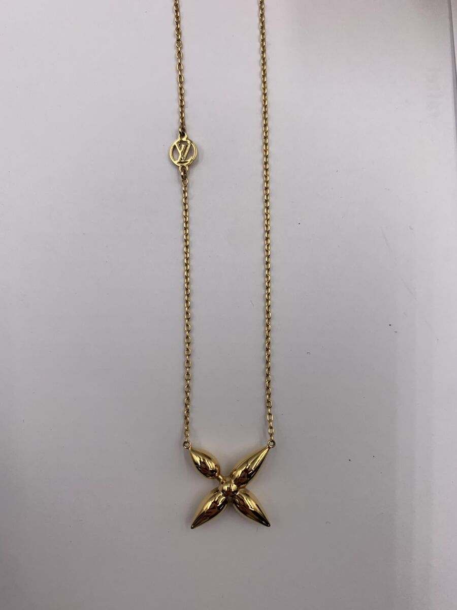 ルイヴィトン LOUIS VUITTON コリエルイゼットネックレス ジュエリーGP 【ゴールドメッキ】 レディース M00365