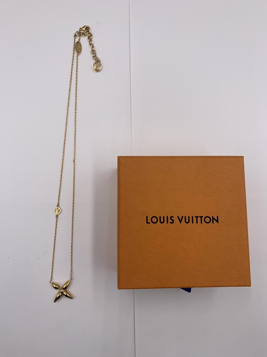 ルイヴィトン LOUIS VUITTON コリエルイゼットネックレス ジュエリーGP 【ゴールドメッキ】 レディース M00365