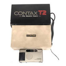 CONTAX T2 Carl Zeiss Sonnar 2.838 T コンパクトフィルムカメラ
