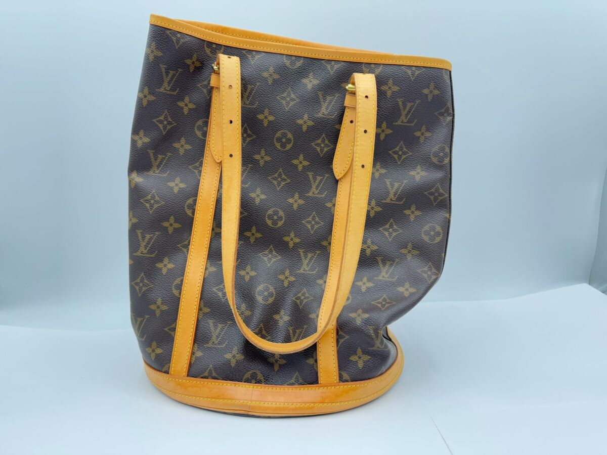 ルイヴィトン LOUIS VUITTON バケット GM ショルダーバッグ モノグラム