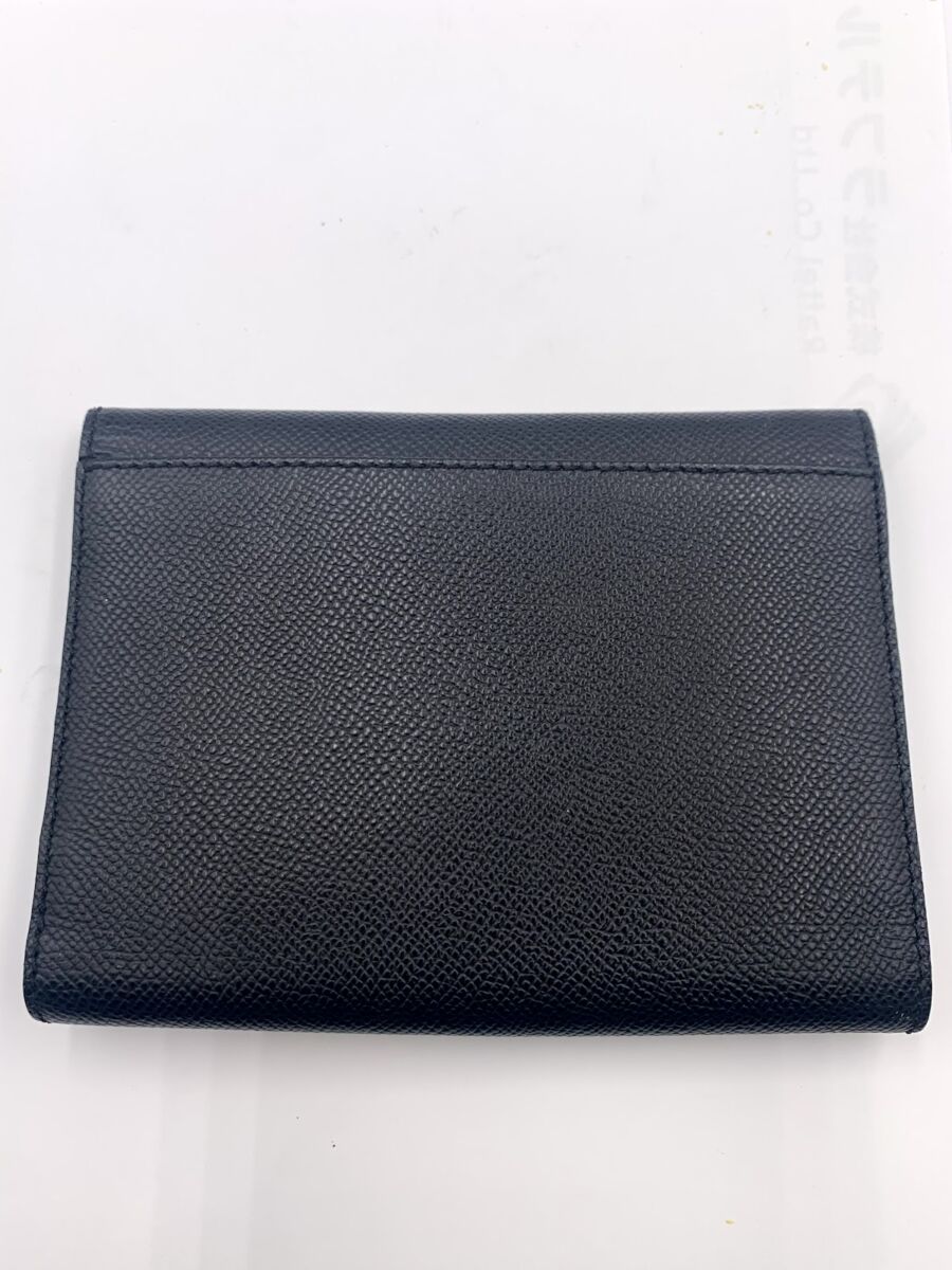 シャネル ココマーク キャビアスキン 財布 ブラック ゴールド金具