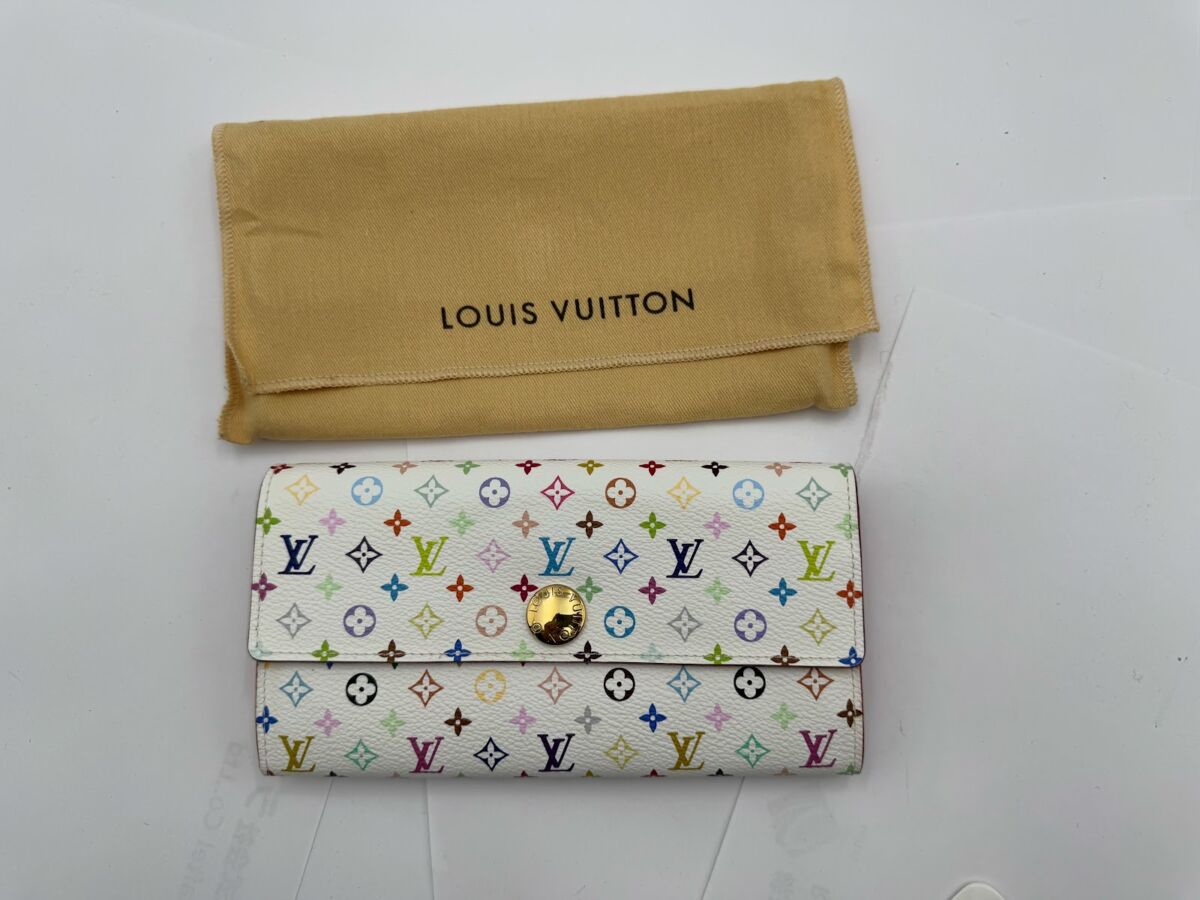 ルイヴィトン ポルトフォイユ・サラ 長財布 モノグラム マルチカラー