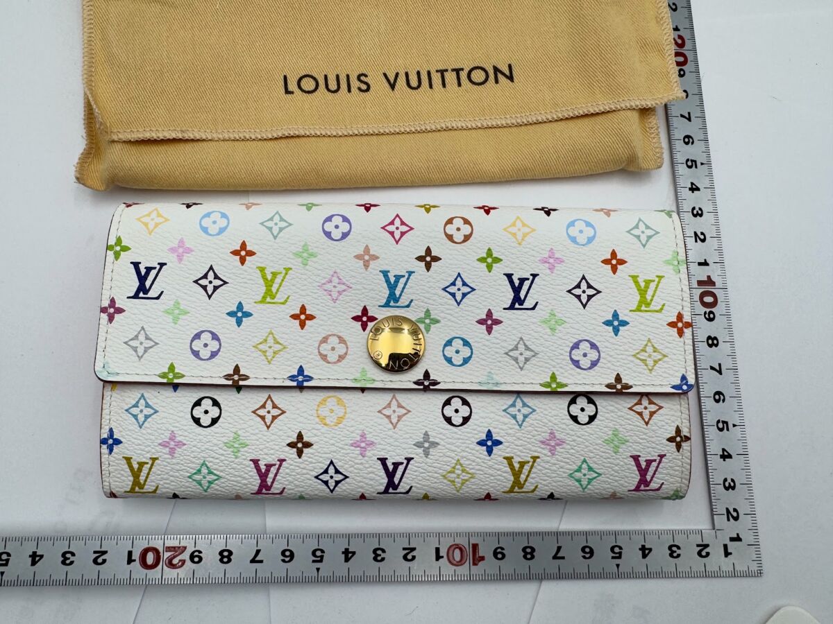 ルイヴィトン ポルトフォイユ・サラ 長財布 モノグラム マルチカラー