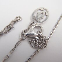カルティエ Cartier ネックレス チェーン K18WG 約3.1g アクセサリー