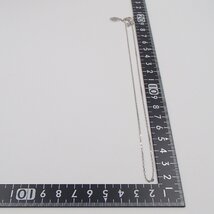 カルティエ Cartier ネックレス チェーン K18WG 約3.1g アクセサリー