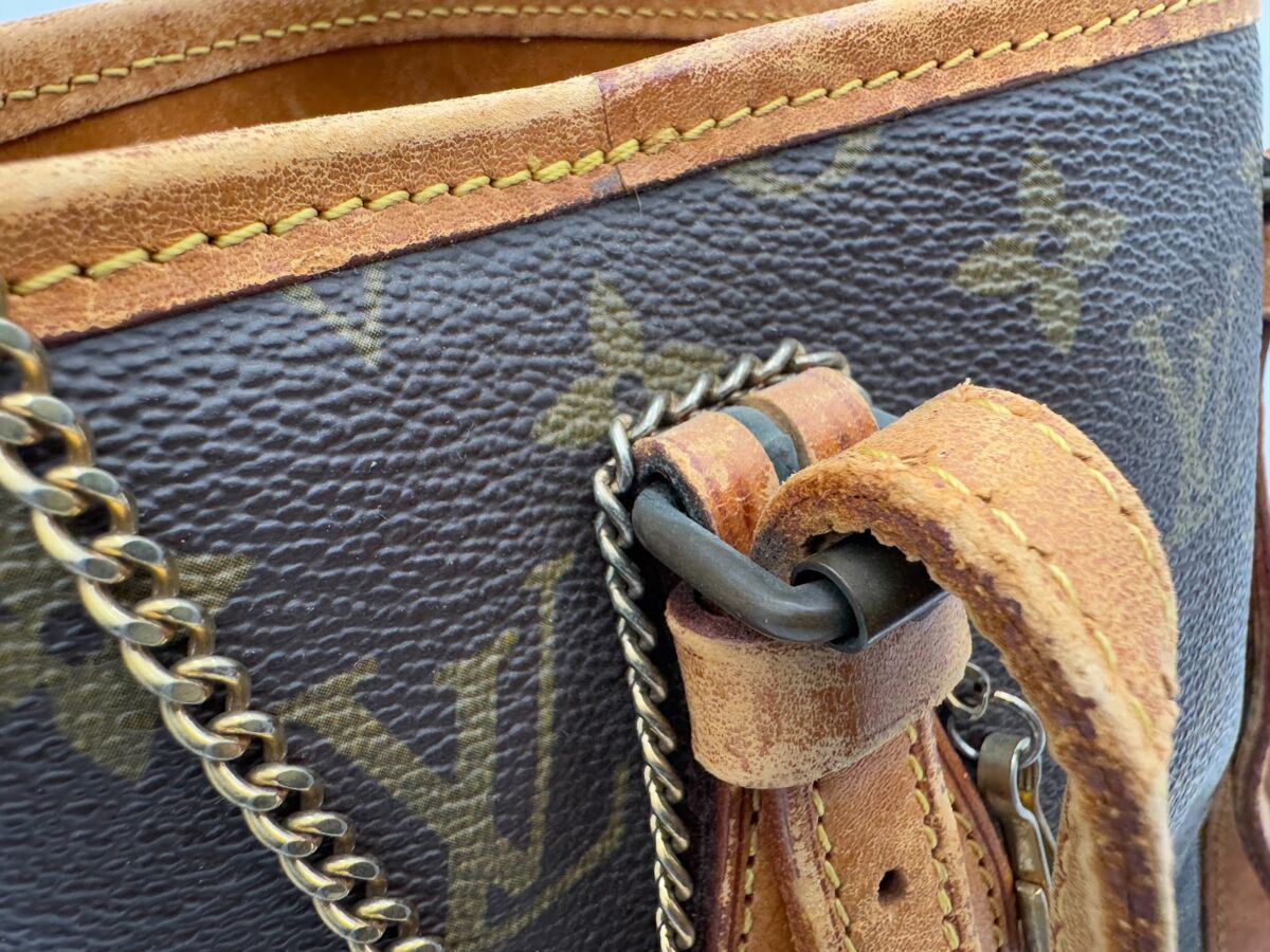 ルイヴィトン Louis Vuitton モノグラム プチバケット M42238 バッグ トートバッグ