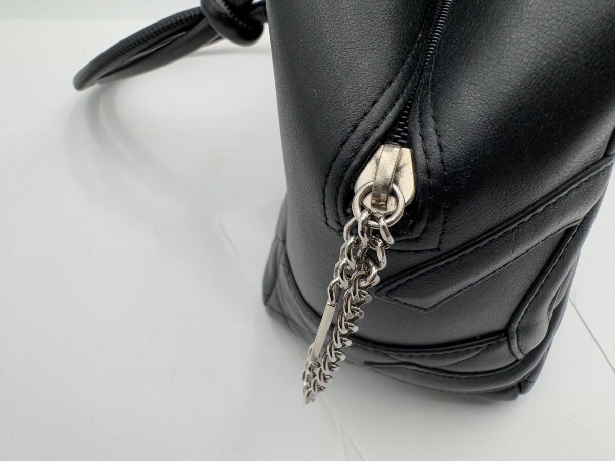 CHANEL カンボンライン ボーリングバッグ ハンドバッグ