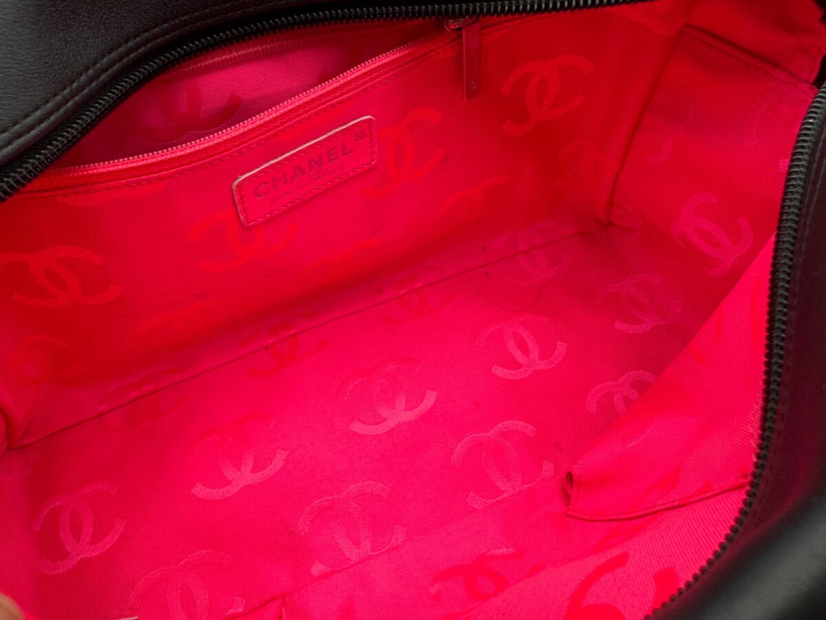 CHANEL カンボンライン ボーリングバッグ ハンドバッグ