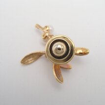MIKIMOTO ミキモト ラペルピン K18 重量約4.3g キャッチ外し 約2.9g 針破損
