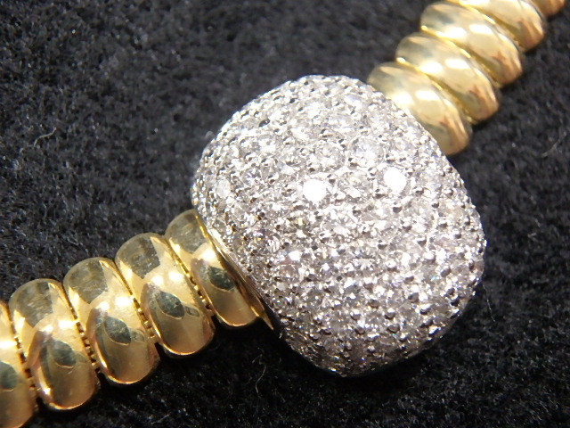 k18 pt900 セリーヌ ダイヤ 53.9g 1.87ct