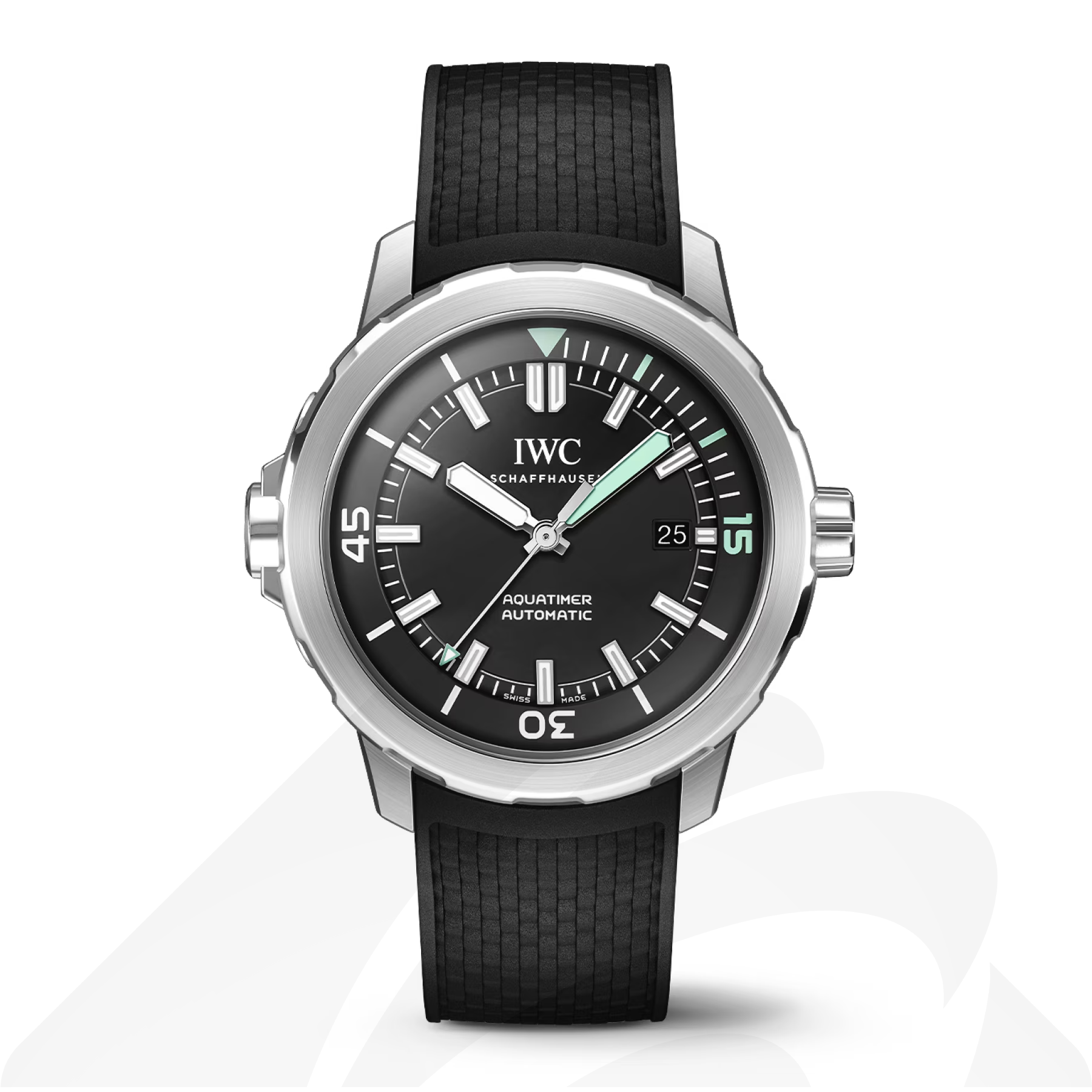 インターナショナル・ウォッチ・カンパニー アクアタイマー・オートマティック  素材:ステンレススティール 色:ブラック