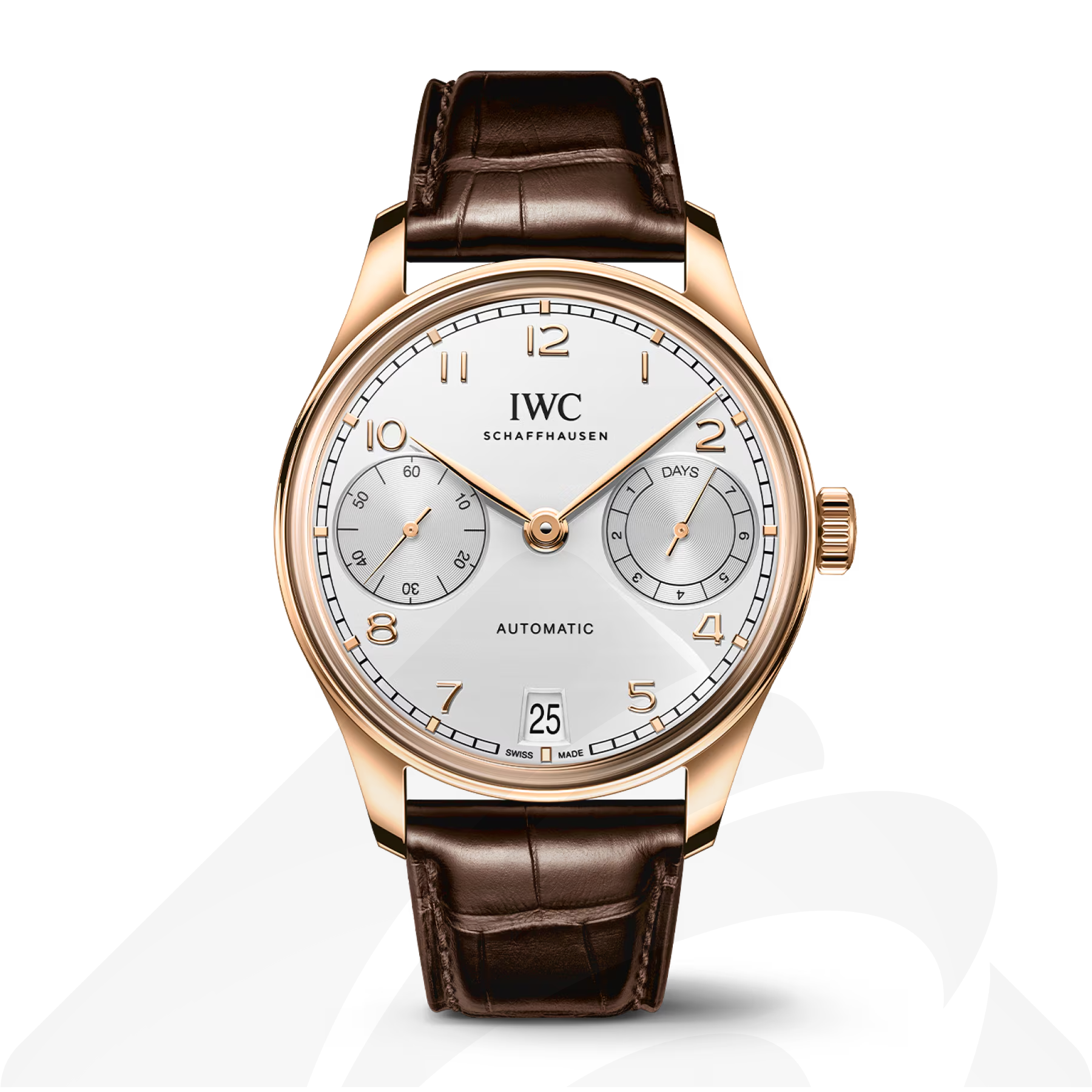 インターナショナル・ウォッチ・カンパニー ポルトギーゼ・オートマティック 42  素材:18Kレッドゴールド 色:シルバーメッキ