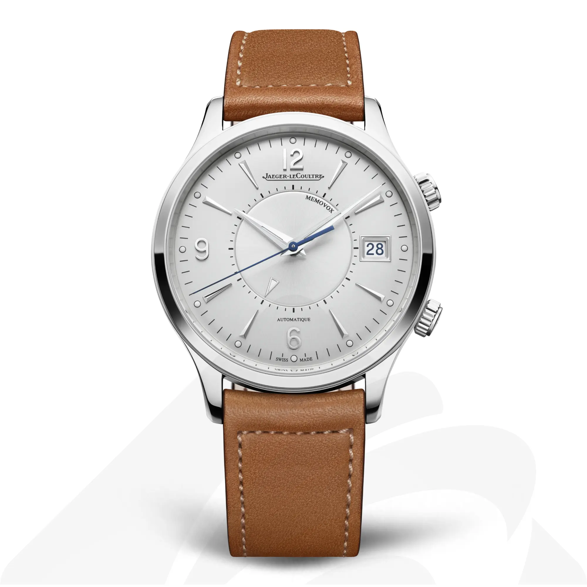 ジャガー・ルクルト マスター・コントロール メモボックス  素材:ステンレススチール 色:シルバーグレー