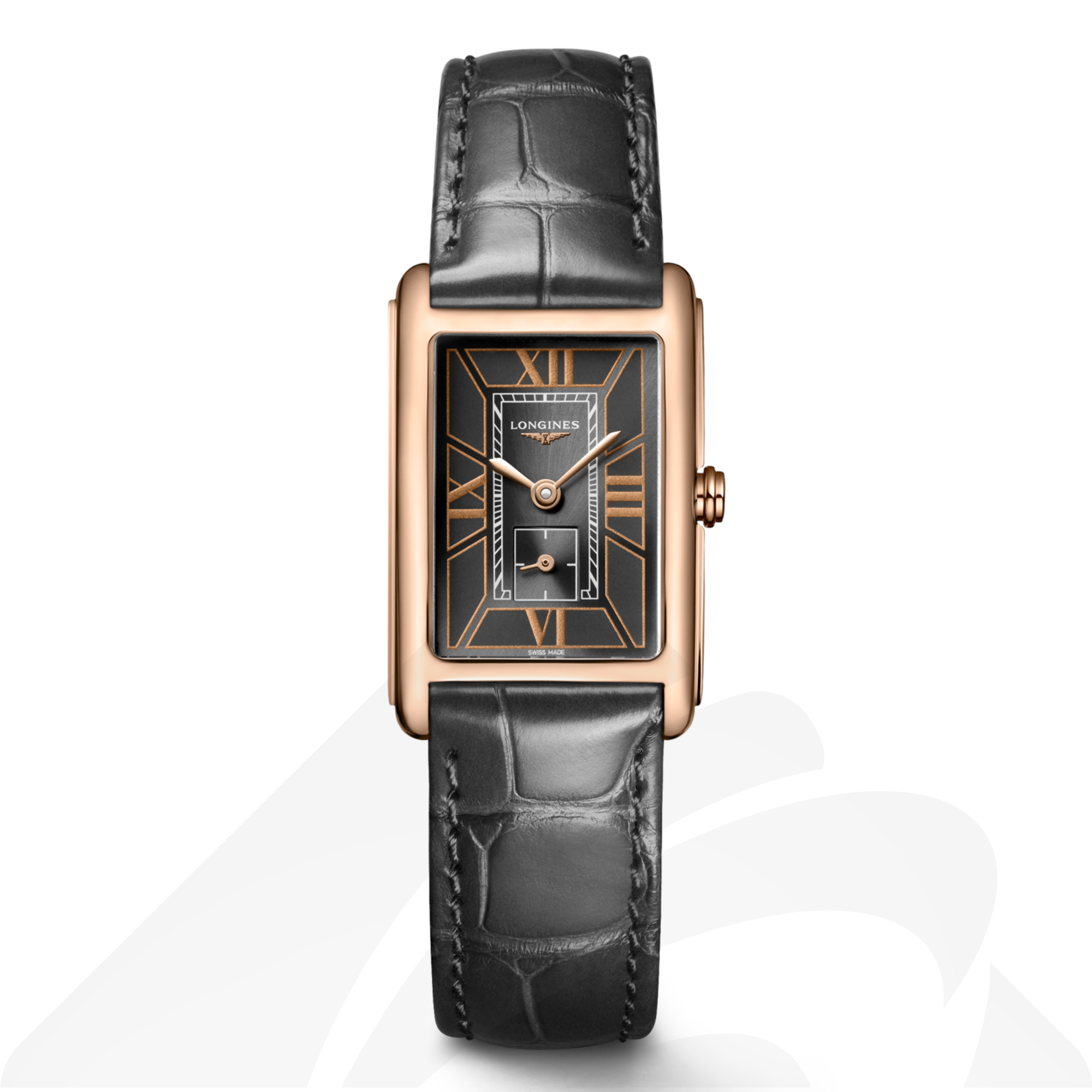 ロンジン ロンジン ドルチェヴィータ  素材:18Kピンクゴールド 色:ブラック