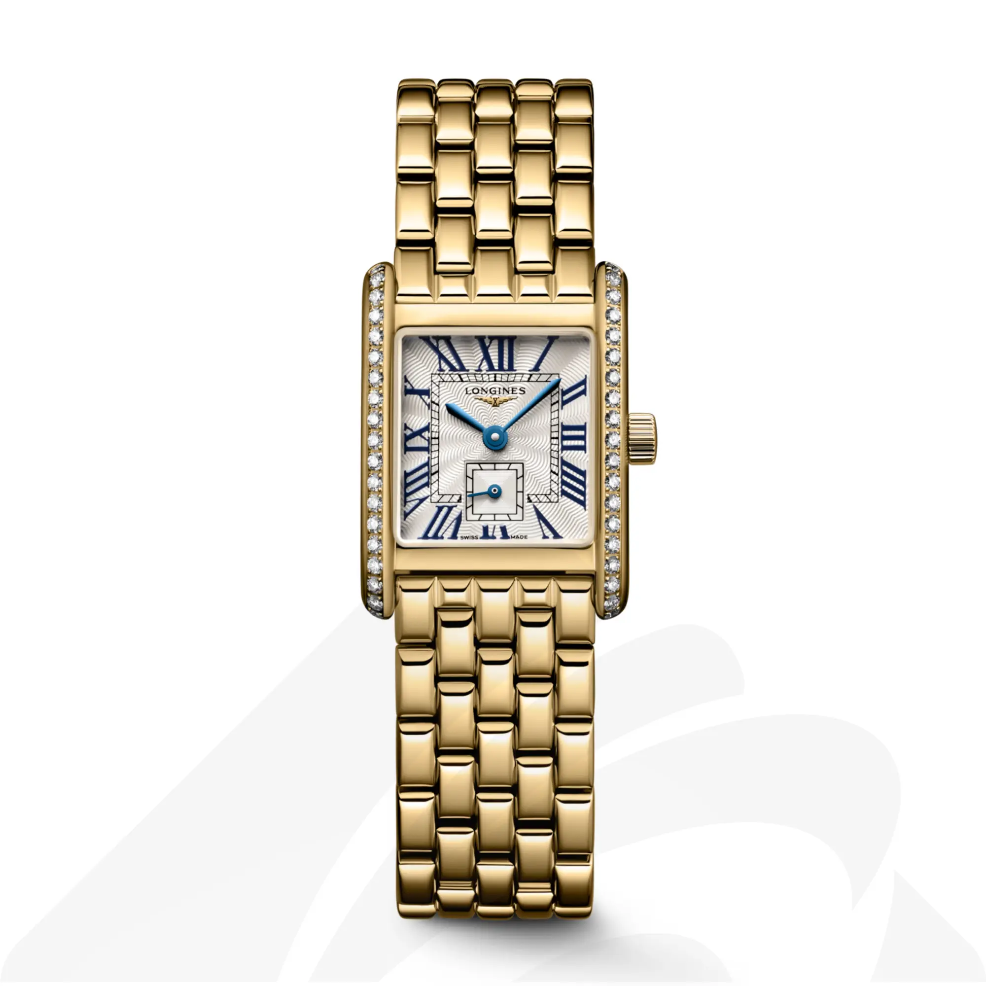 ロンジン ロンジン ドルチェヴィータ ミニ  素材:18Kイエローゴールド 色:シルバーフランケ