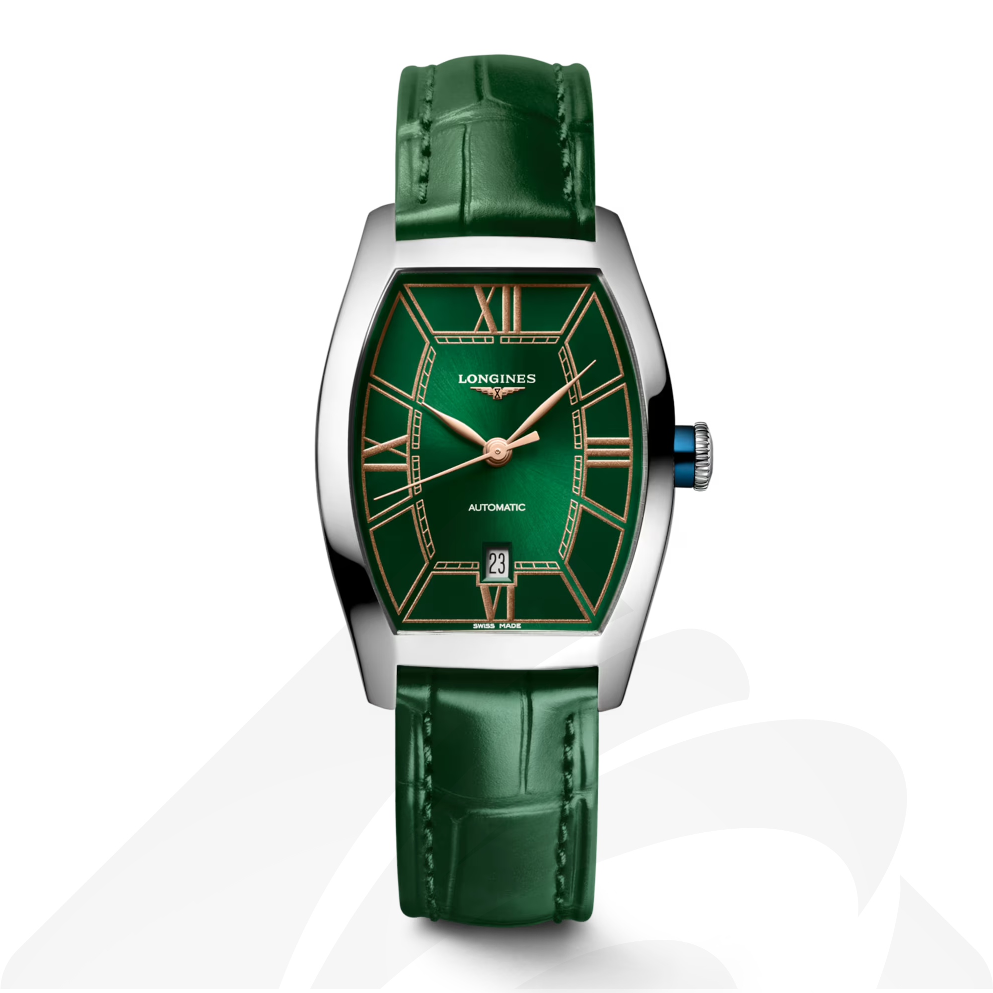 ロンジン ロンジン エヴィデンツァ  素材:ステンレススティール 色:グリーン