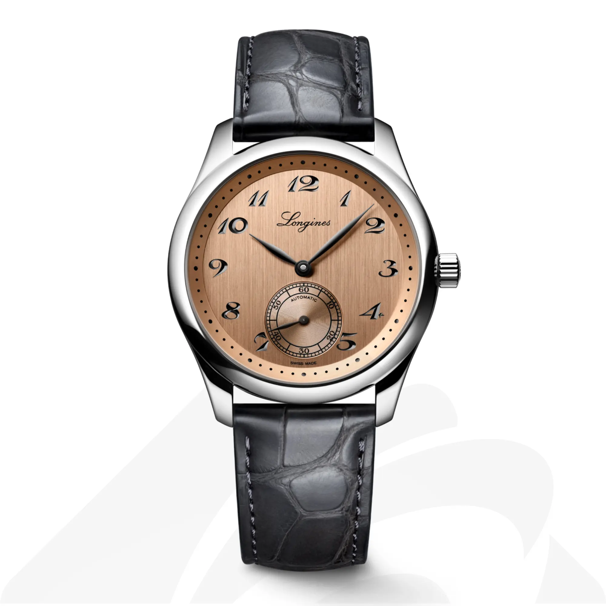 ロンジン ロンジン マスターコレクション  素材:ステンレススティール 色:サーモン