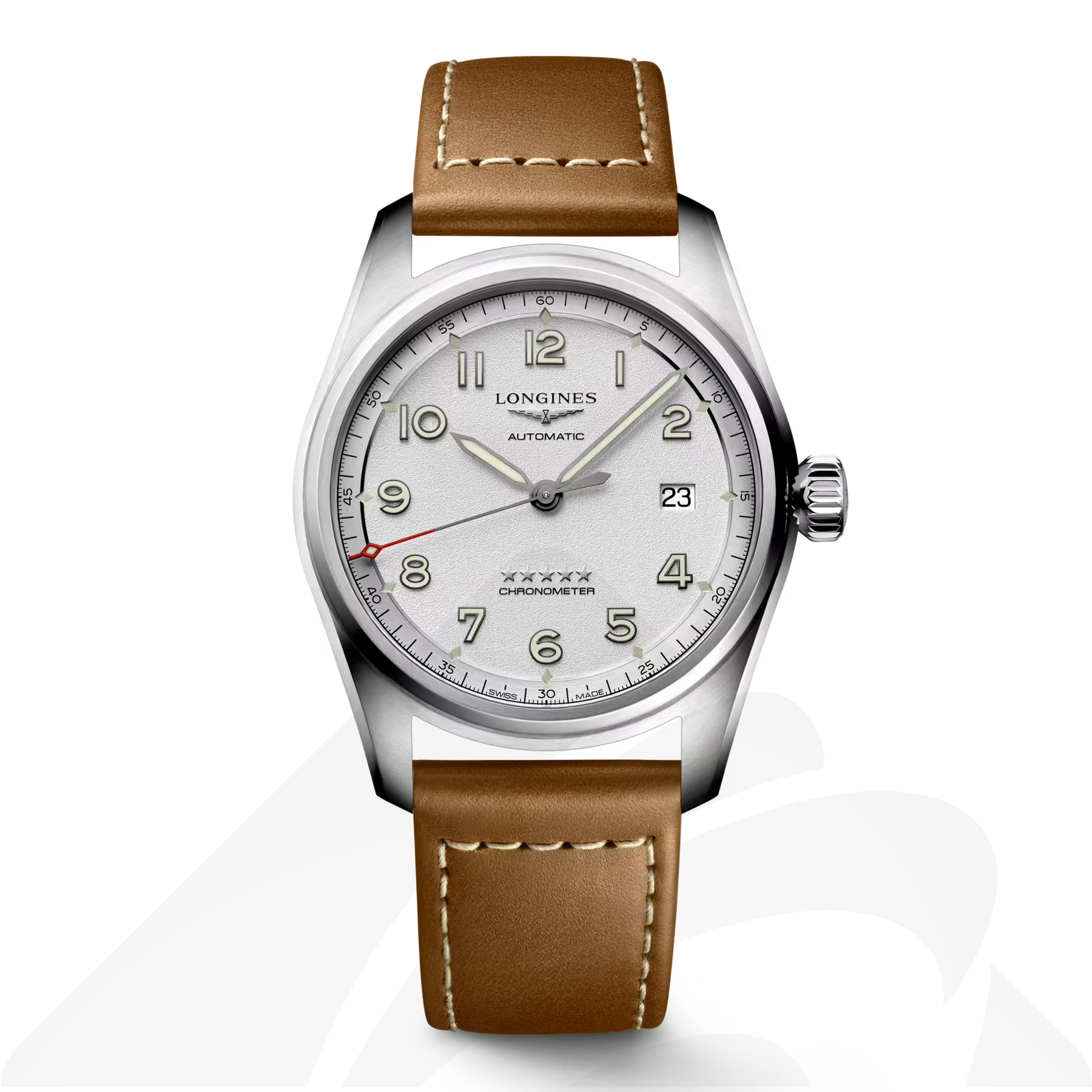 ロンジン ロンジン スピリット  素材:ステンレススティール 色:シルバー