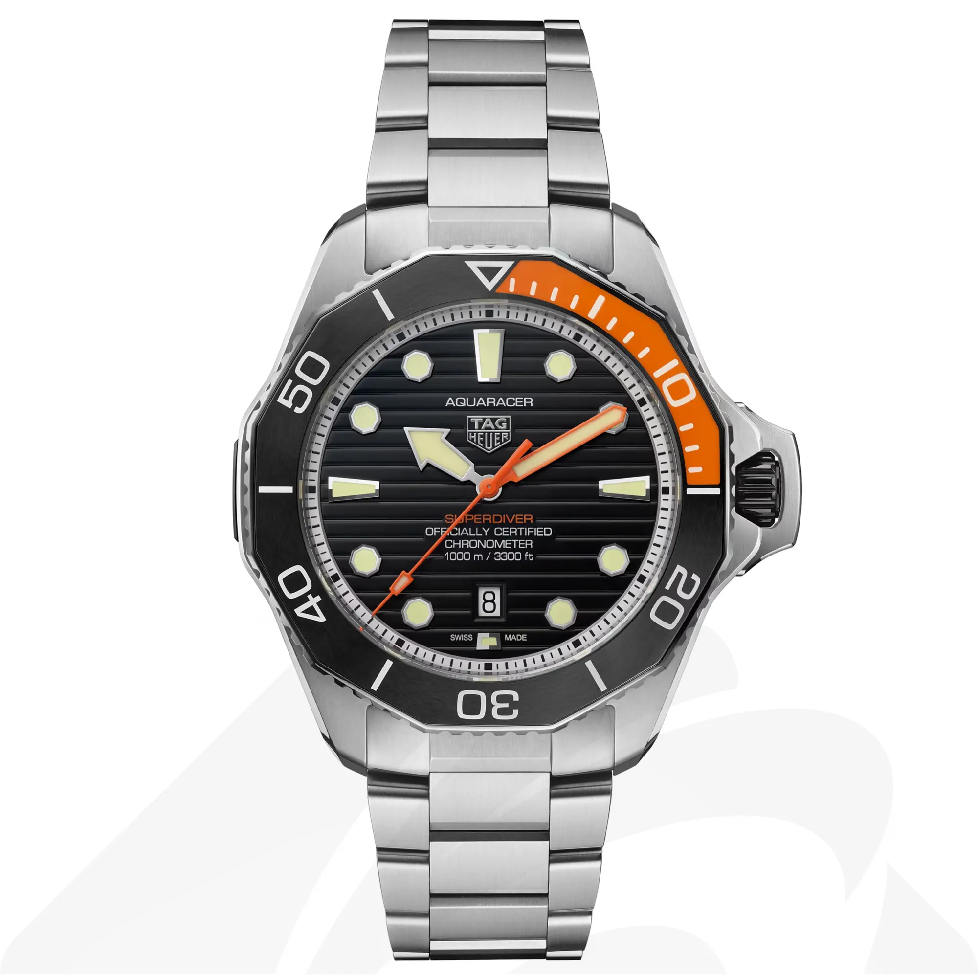 タグ・ホイヤー タグ・ホイヤー アクアレーサー プロフェッショナル1000 スーパーダイバー  素材:チタン 色:ブラック