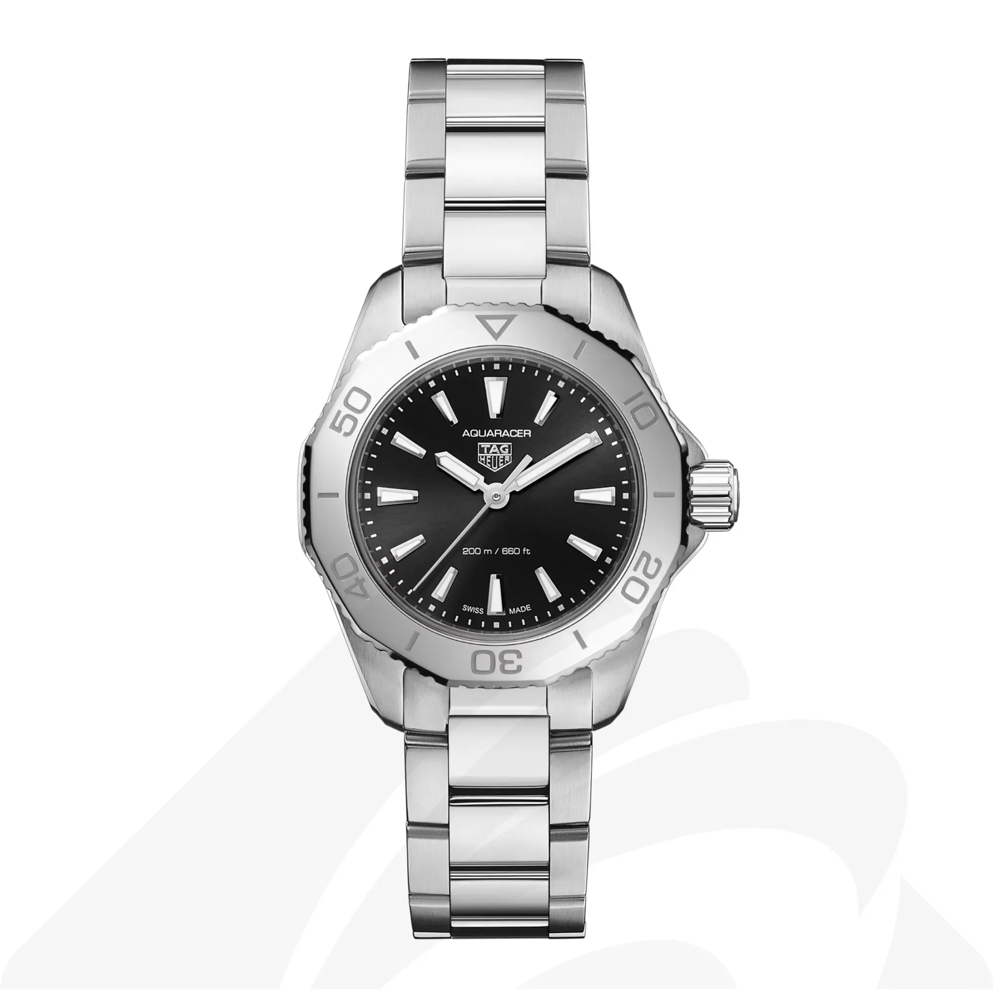 タグ・ホイヤー タグ・ホイヤー アクアレーサー プロフェッショナル200  素材:スティール製 色:ブラック