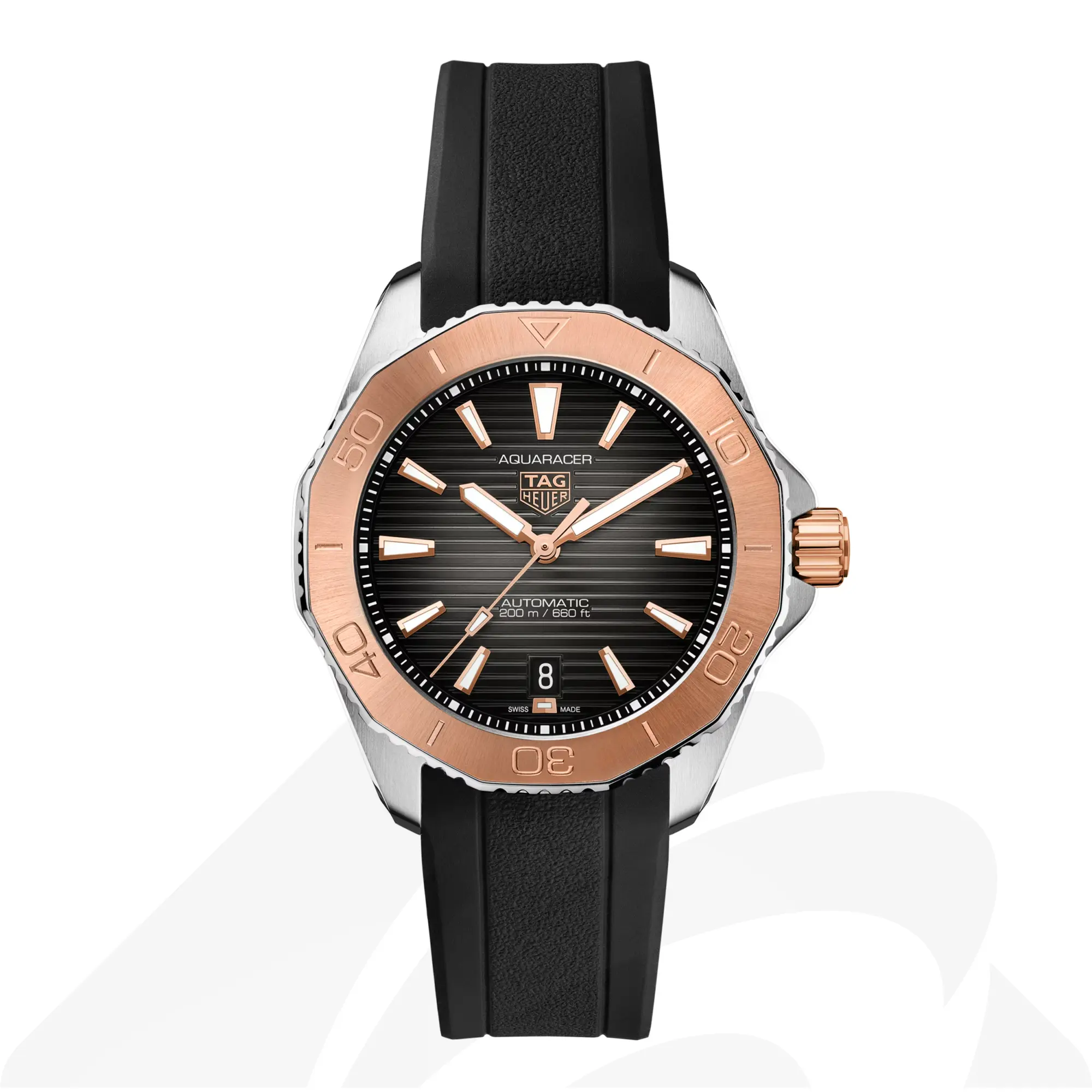 タグ・ホイヤー タグ・ホイヤー アクアレーサー プロフェッショナル200 デイト  素材:スティール製 色:ブラック