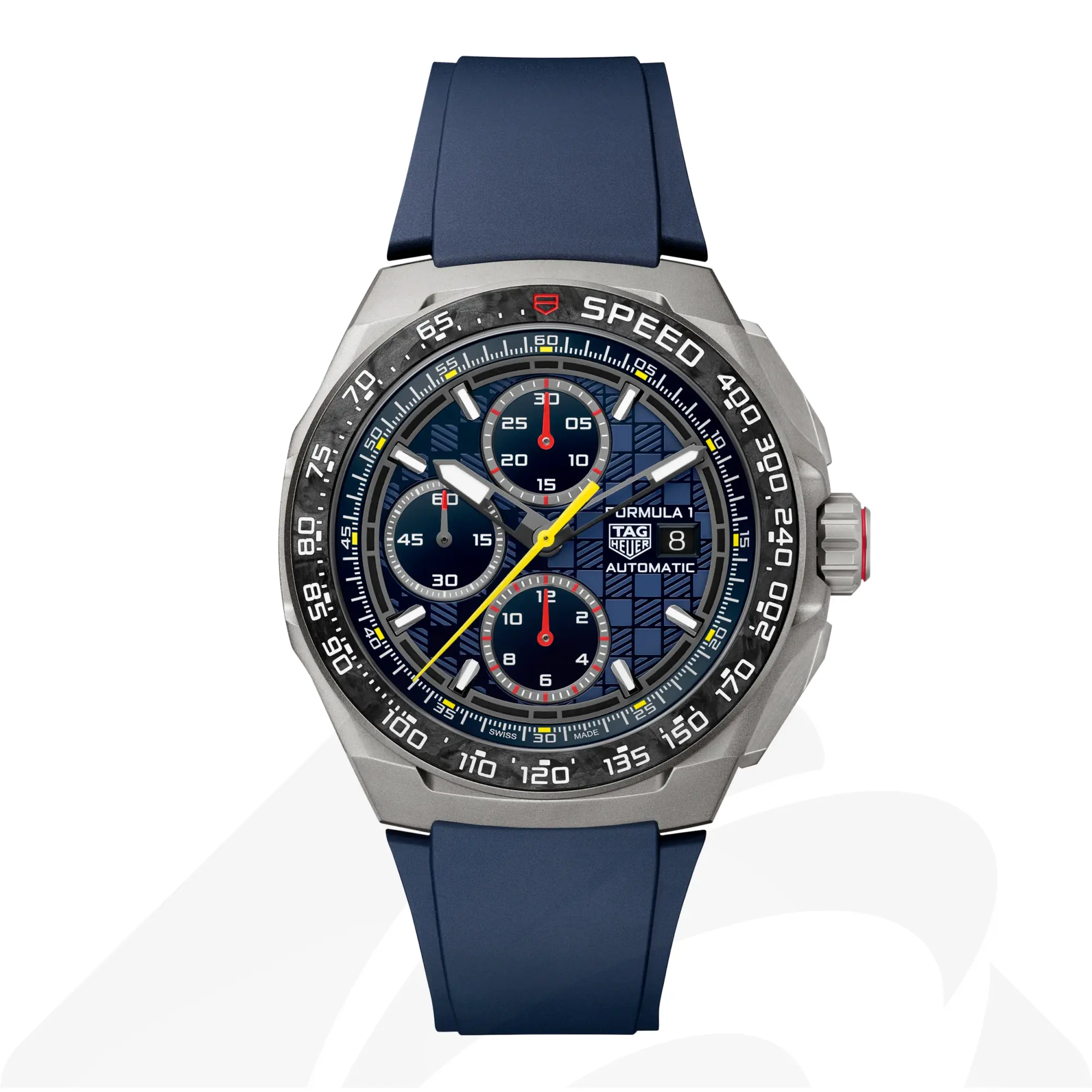タグ・ホイヤー タグ・ホイヤー フォーミュラ1 クロノグラフ × オラクル レッドブル レーシング  素材:チタン 色:ブルー