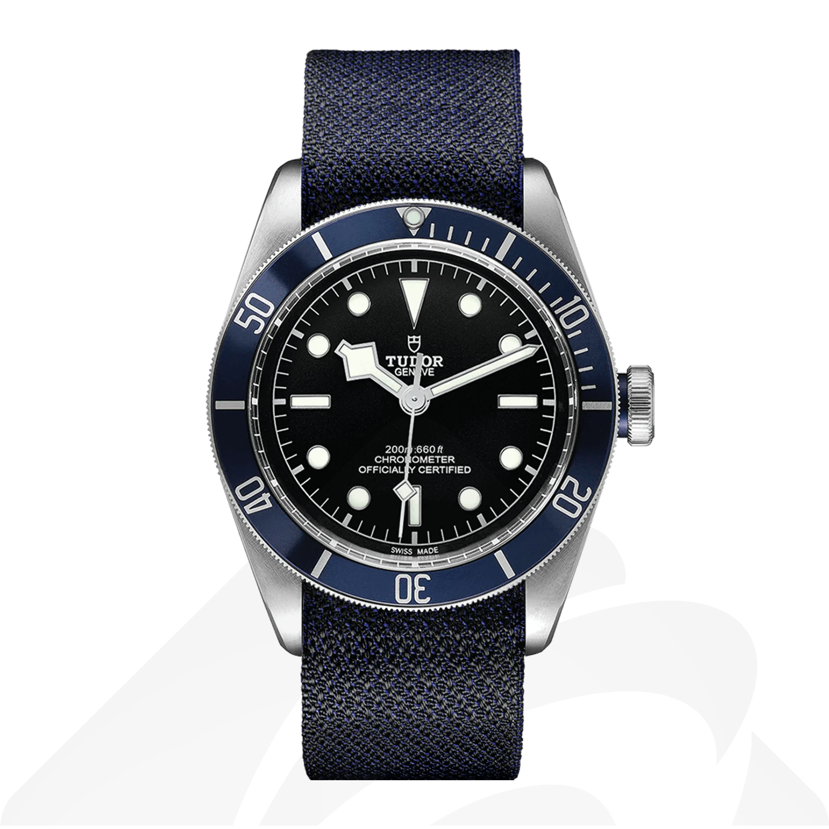 チューダー Black Bay  素材:スチール製ケース 色:ブラック/ブルー