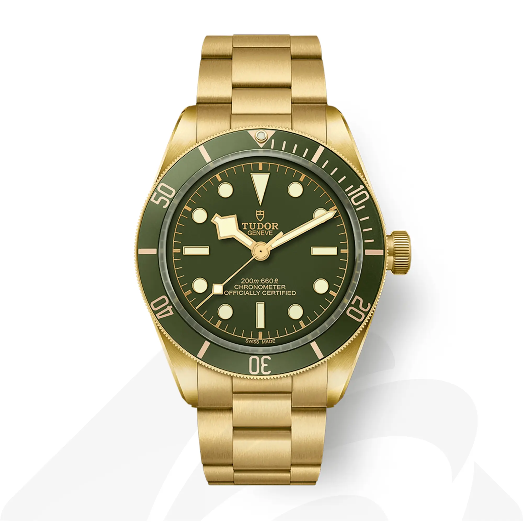 チューダー Black Bay 58 18K  素材:イエローゴールド製ケース 色:グリーン
