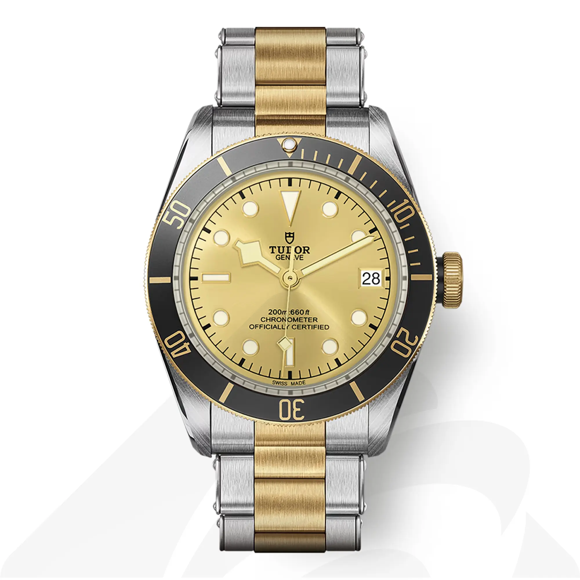 チューダー BLACK BAY S&G  素材:スチール製ケース 色:イエロー/ブラック