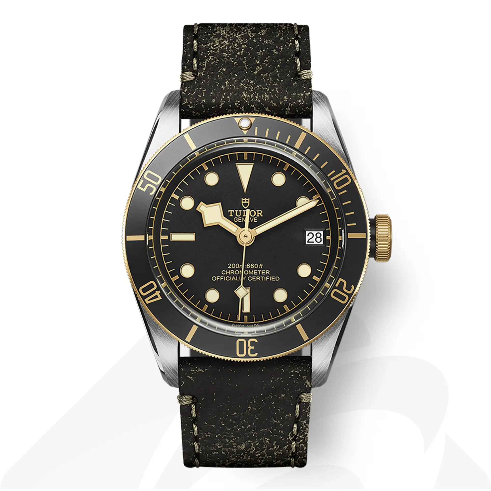 チューダー BLACK BAY S&G  素材:スチール製ケース 色:ブラック/ゴールド