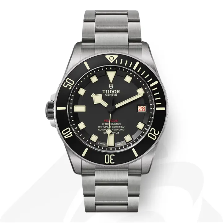 チューダー Pelagos LHD  素材:チタニウム＆スチール製ケース 色:ブラック