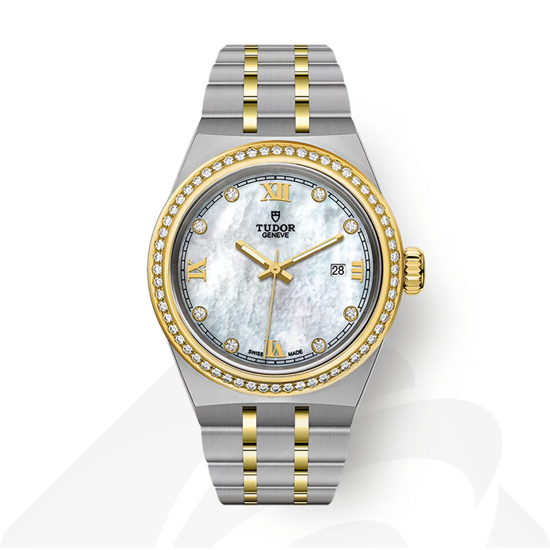 チューダー TUDOR Royal  素材:スチール製ケース 色:ホワイトマザーオブパール