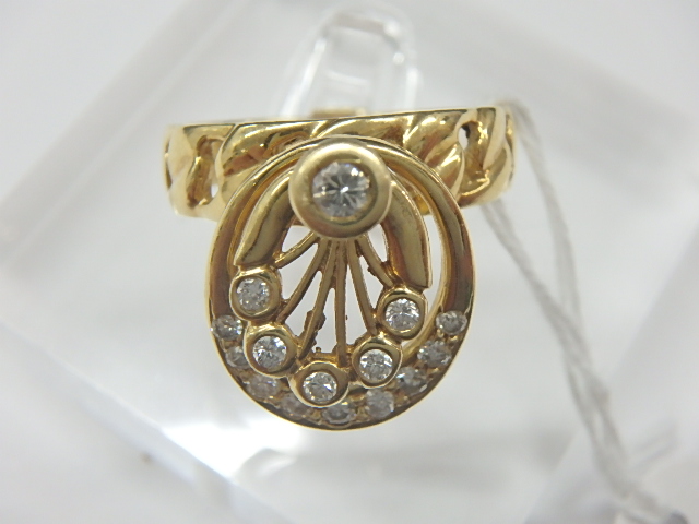 k18 ダイヤ 5.7g 0.30ct
